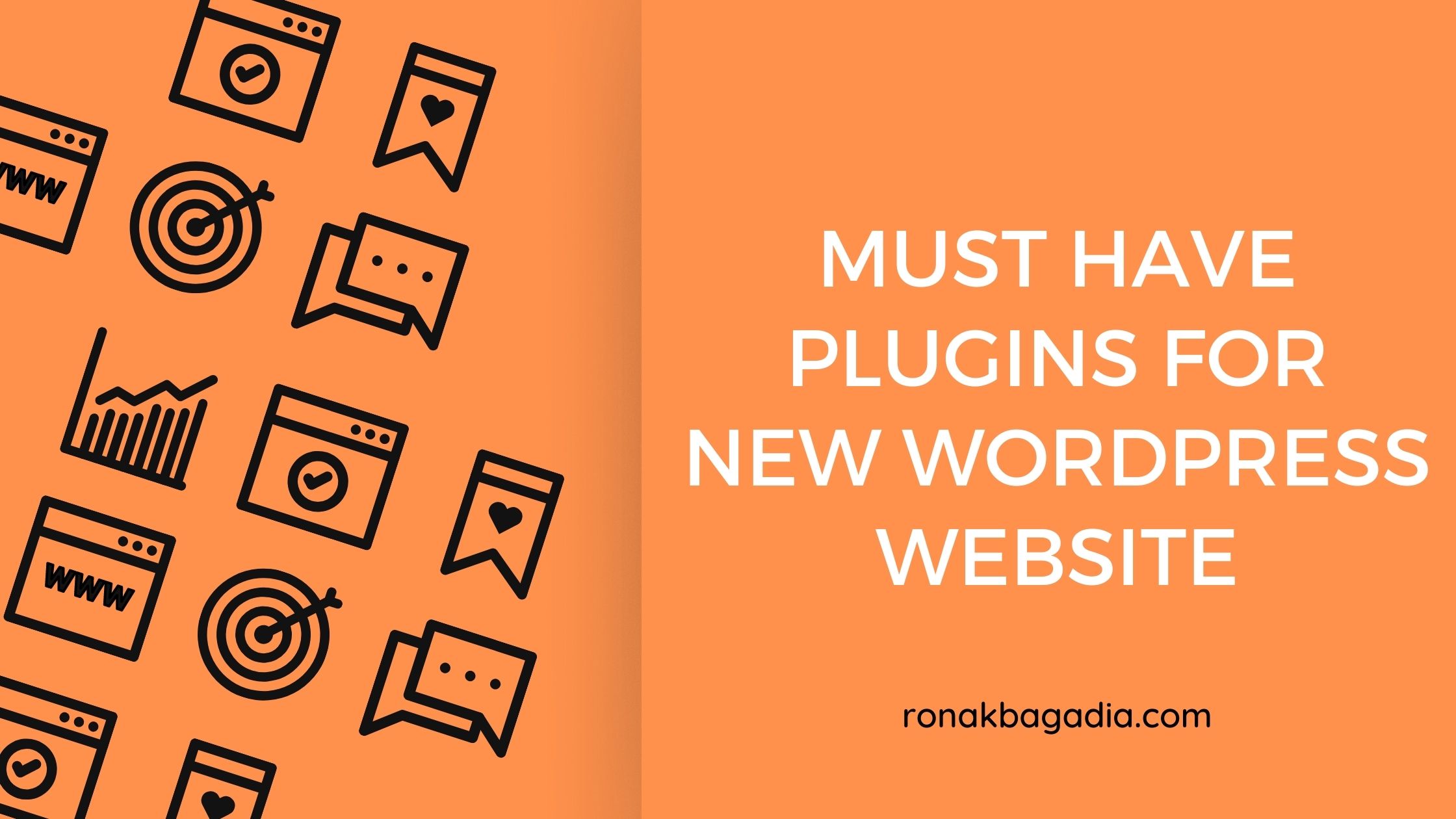 must have plugins for new wordpress website